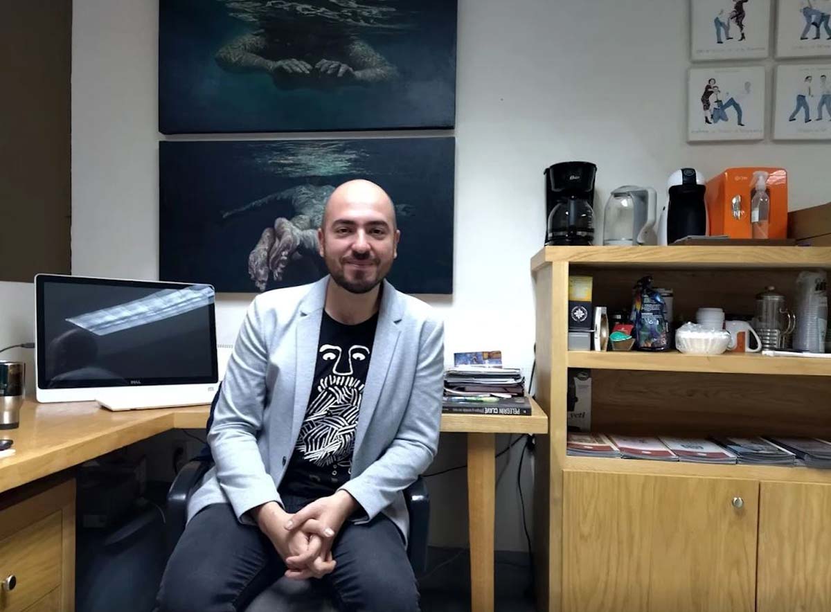 Segio Garza, curador del Museo Arocena. (Especial)