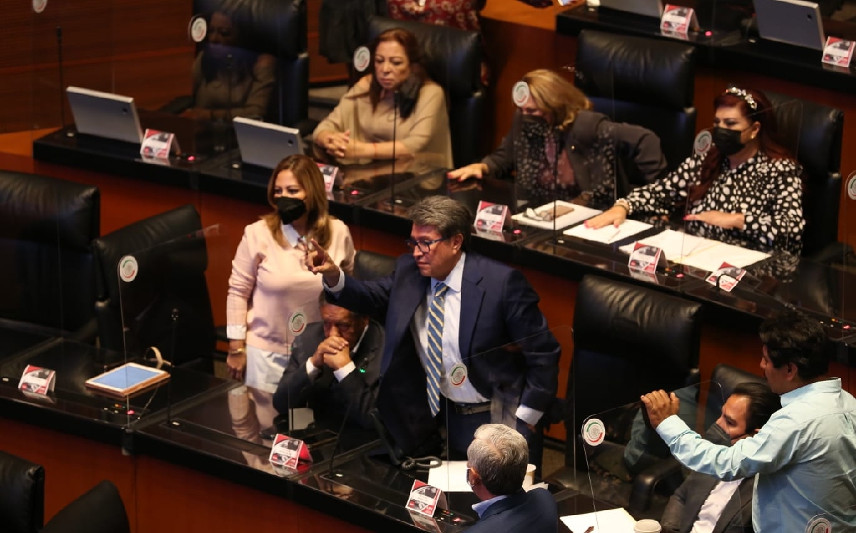Los senadores se enfrentaron verbalmente durante la sesión de hoy. | Octavio Hoyos
