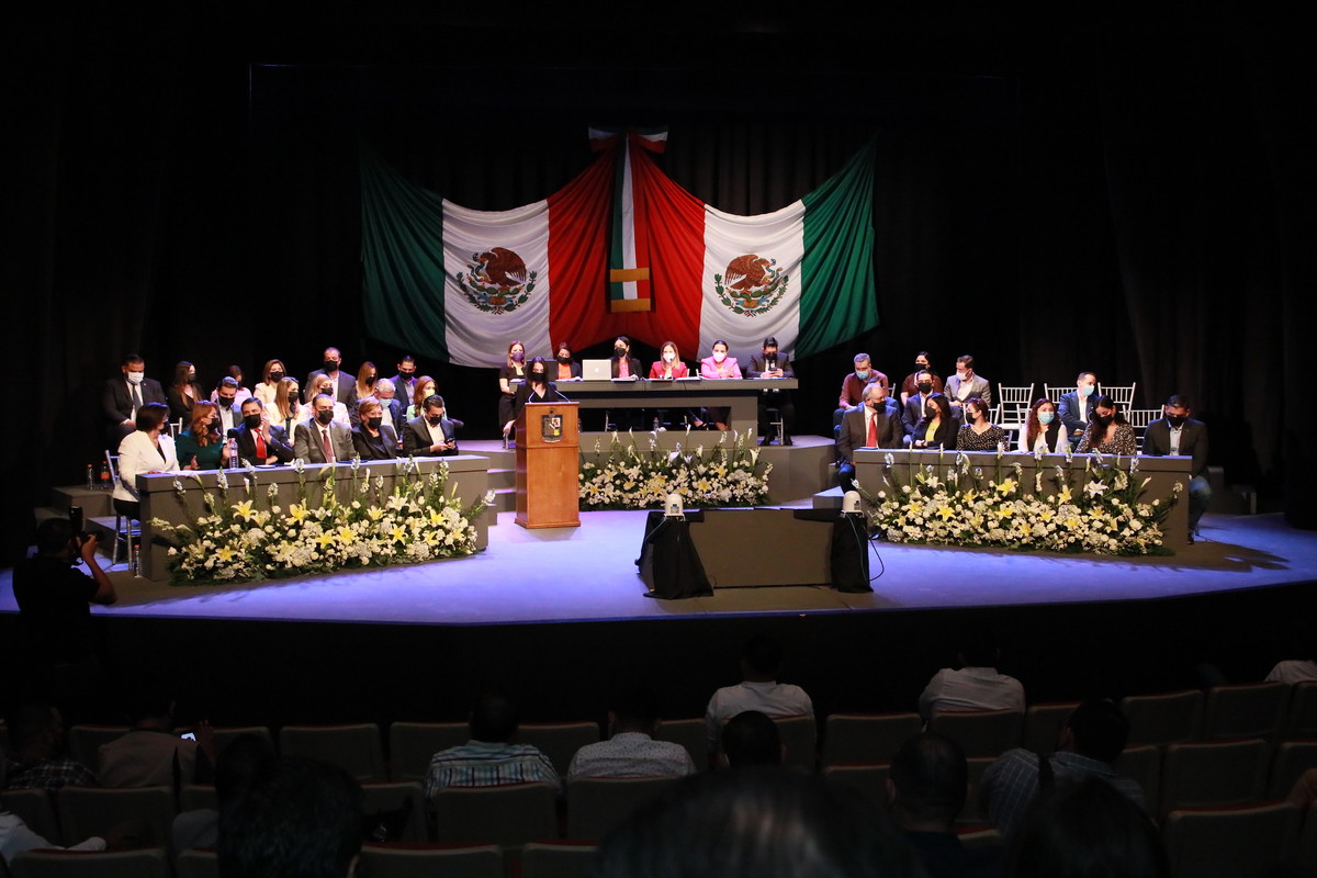 En la sesión se abrió un espacio solemne para conmemorar a ese municipio. Foto: Especial