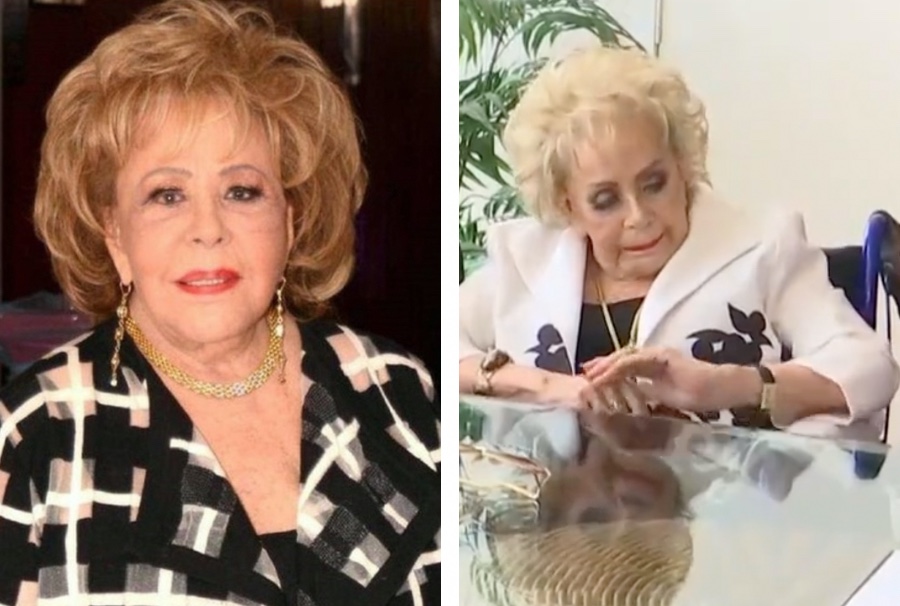 Silvia Pinal aparece desorientada en programa de televisión. / Especial.