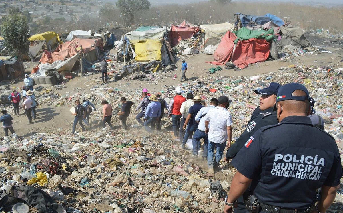 La visita fue porque recolectores de basura denunciaron que no se le daba mantenimiento. (Especial)