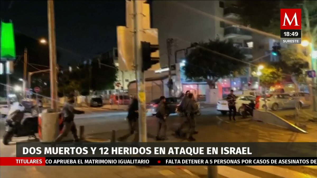Ataque con arma de fuego en Israel, deja al menos dos muertos