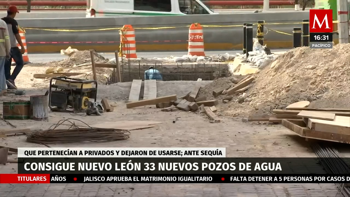 El gobierno de Nuevo León encontró pozos de agua