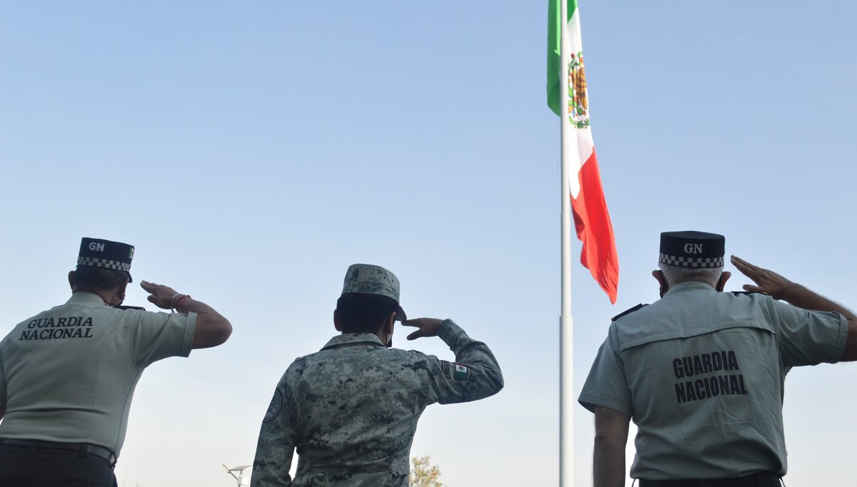 La Guardia Nacional apoyará en labores de vigilancia en la Feria de San Marcos. | @GN_MEXICO_