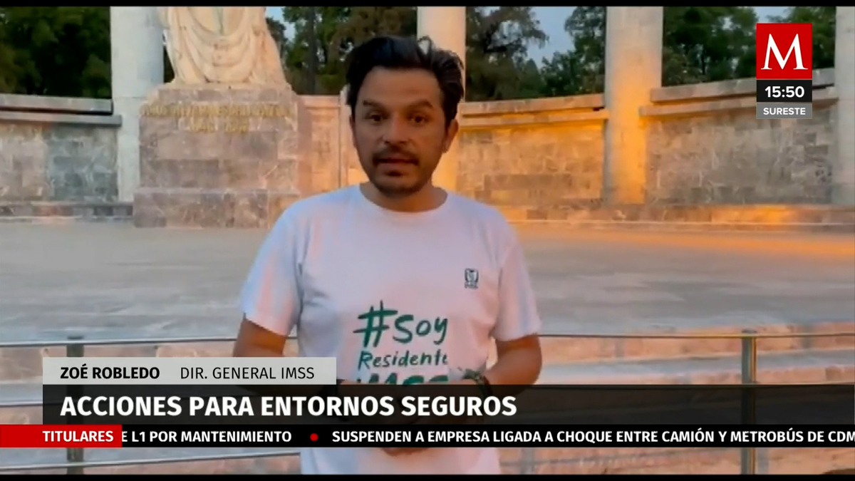 IMSS fomenta entornos seguros como parte del Día Mundial de la Salud