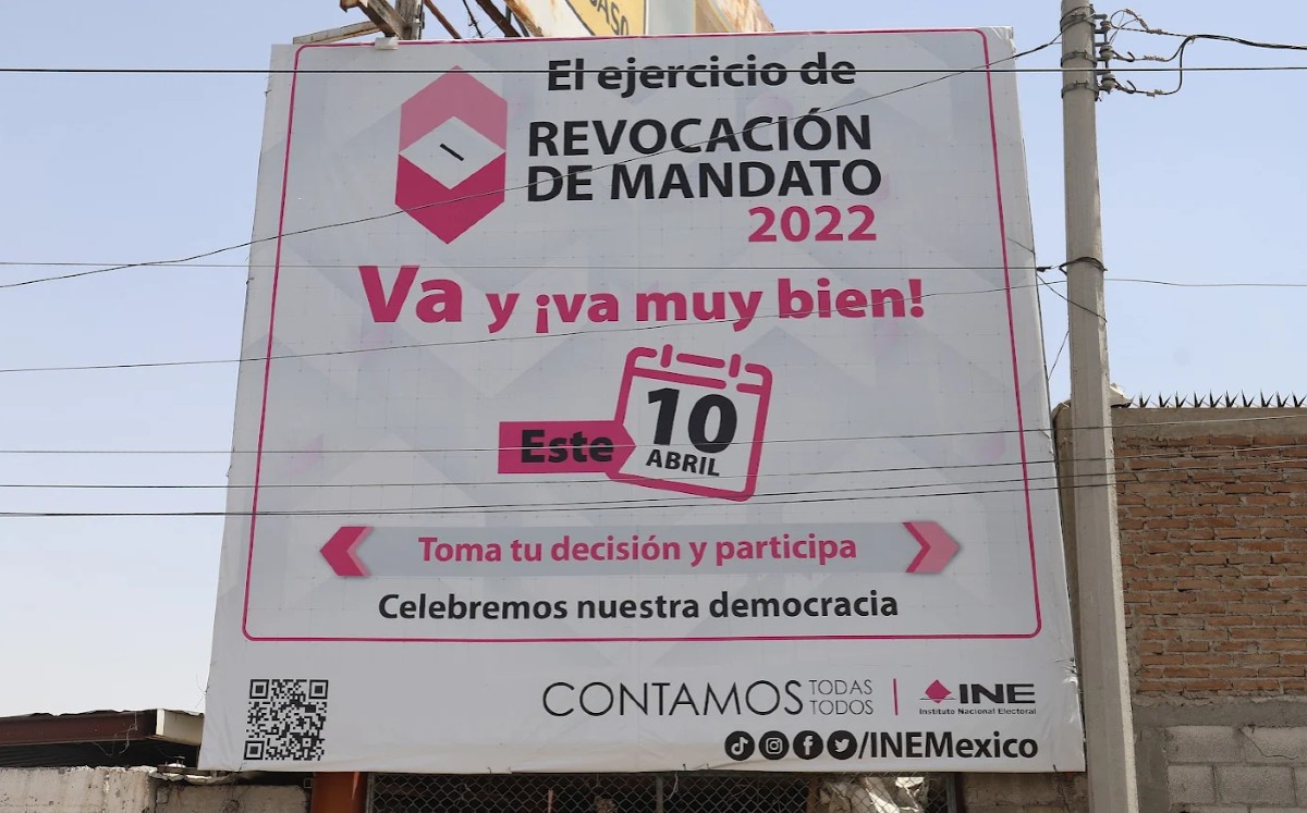 INE en Durango afina detalles para la revocación de mandato. (Rolando Riestra)
