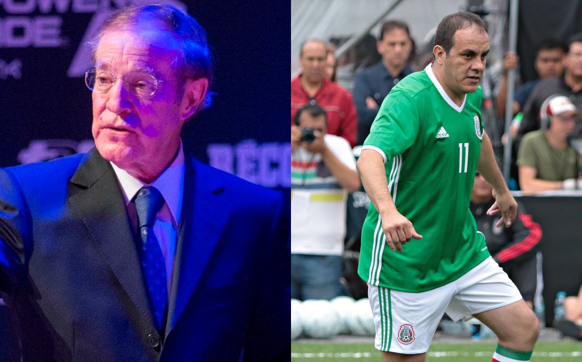 El día que José Ramón Fernández insultó a la mamá de Cuauhtémoc Blanco (Mexsport/Imago7)