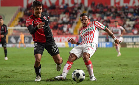 Necaxa contra Atlas en Aguascalientes