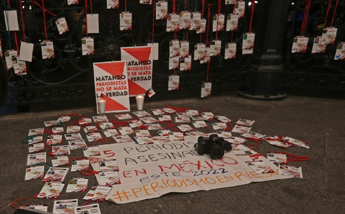 Los periodistas se han manifestado en múltiples ocasiones contra la violencia y as agresiones que sufren. | Cuartoscuro