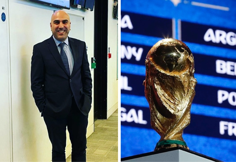 Pooria Jafereh, el reportero de la BBC que predijo correctamente un grupo de Qatar 2022 se hace viral. / Especial.