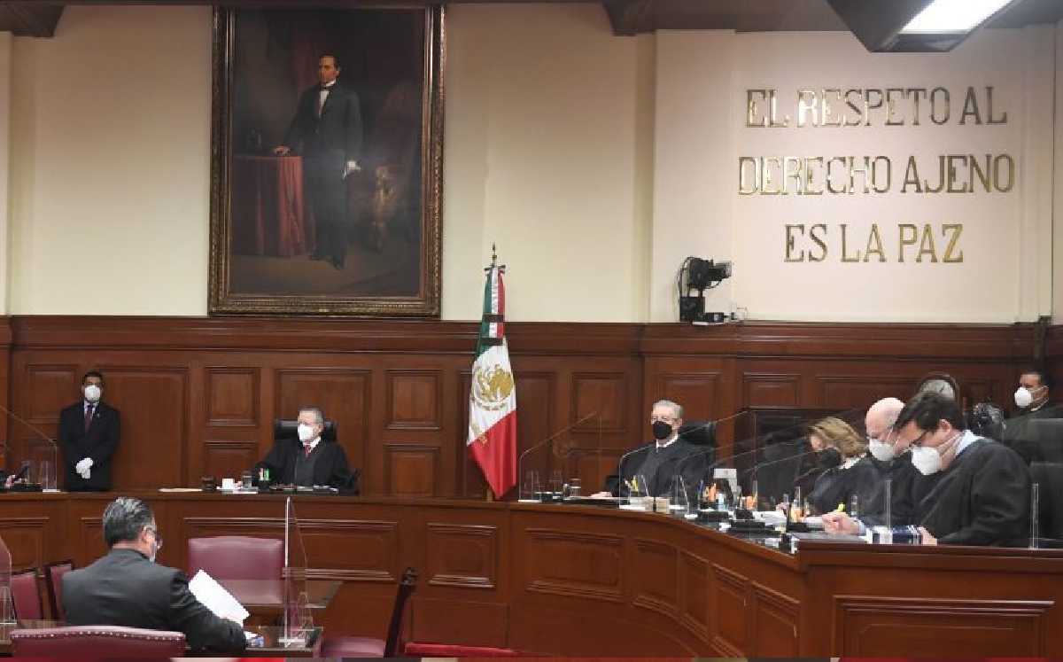 Sesión del pleno de la Suprema Corte, presidida por el ministro presidente Arturo Zaldívar. | Cuartoscuro