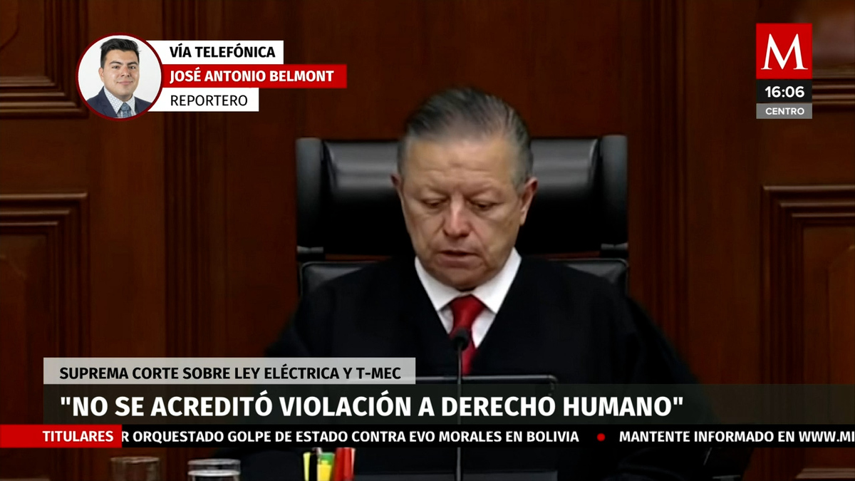No se acreditó violación a derecho humano: SCJN sobre ley eléctrica