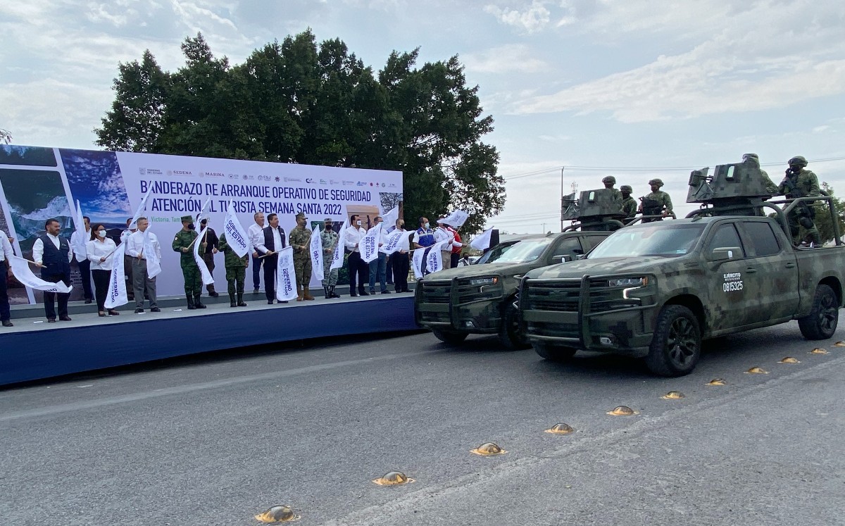 Arranca Operativo de Seguridad Semana Santa 2022 en Ciudad Victoria