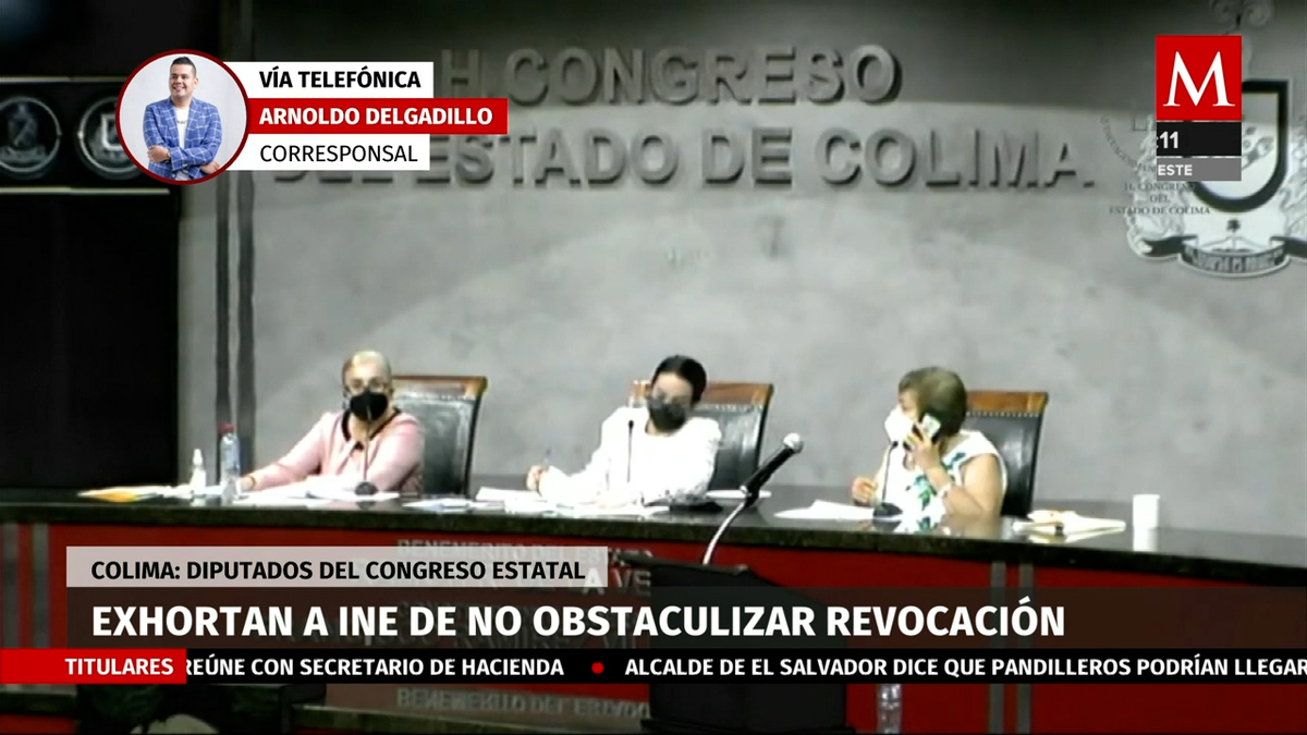 Exhortan a INE de no obstaculizar la revocación de mandato