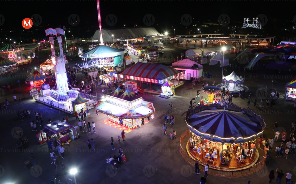 Feria Tampico 2022, inauguración hoy 8 de abril 2022. (Yazmín Sánchez)