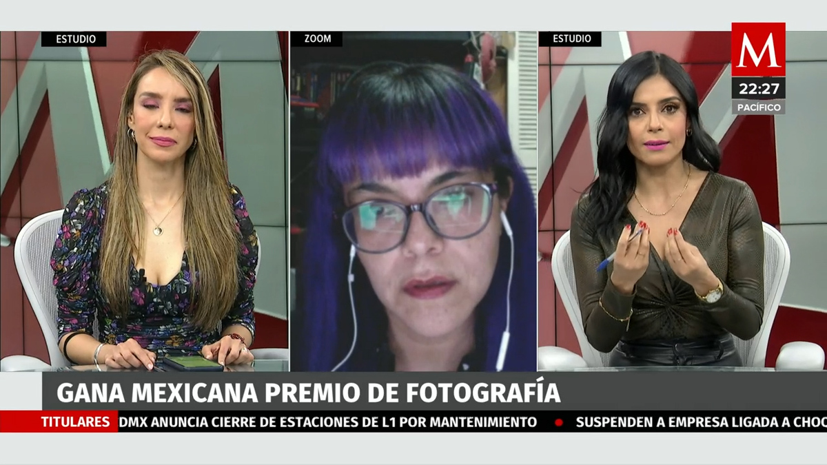 La fotógrafa mexicana Sashenka fue reconocida con el premio Ortega