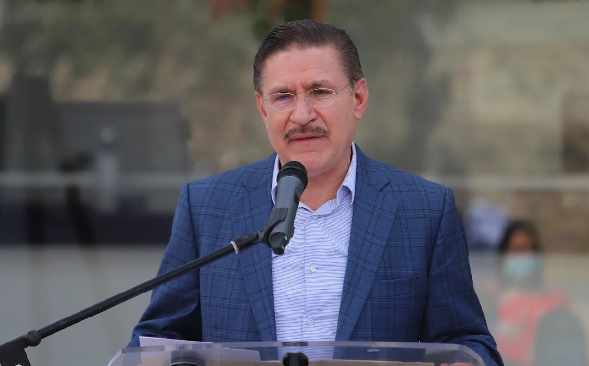 José Rosas Aispuro Torres, gobernador de Durango. (Rolando Riestra)