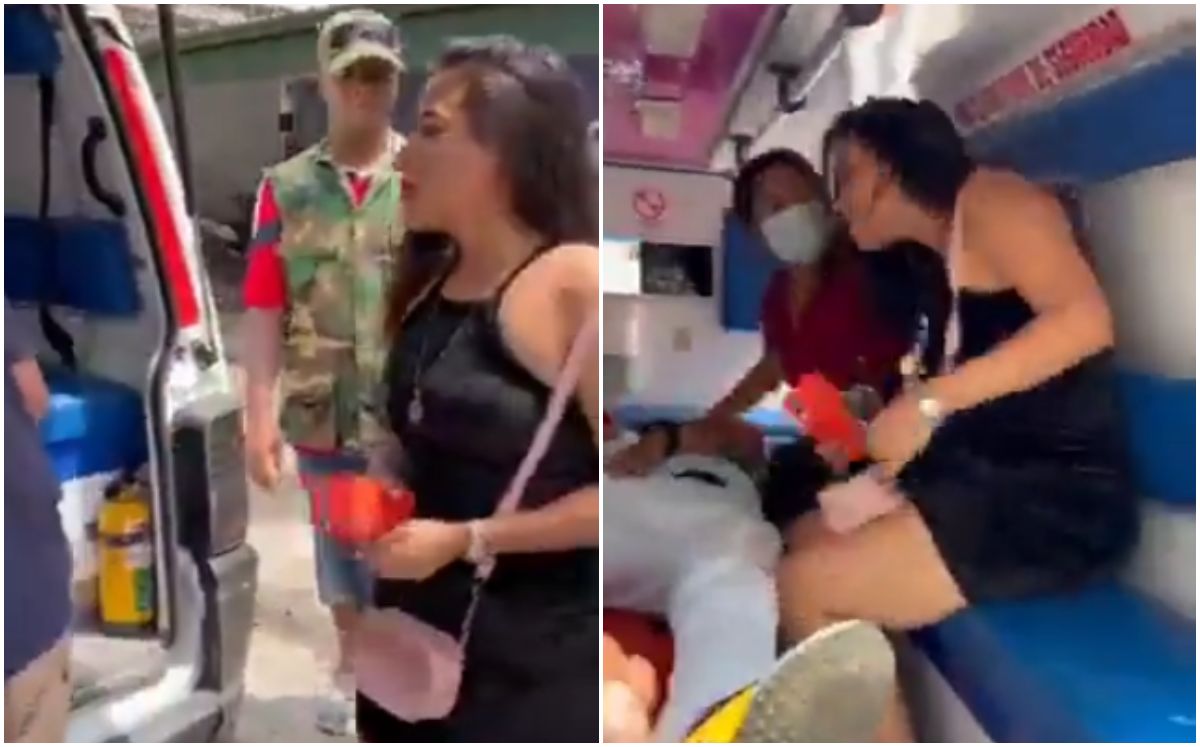 Mujer pide clave de celular a novio atropellado