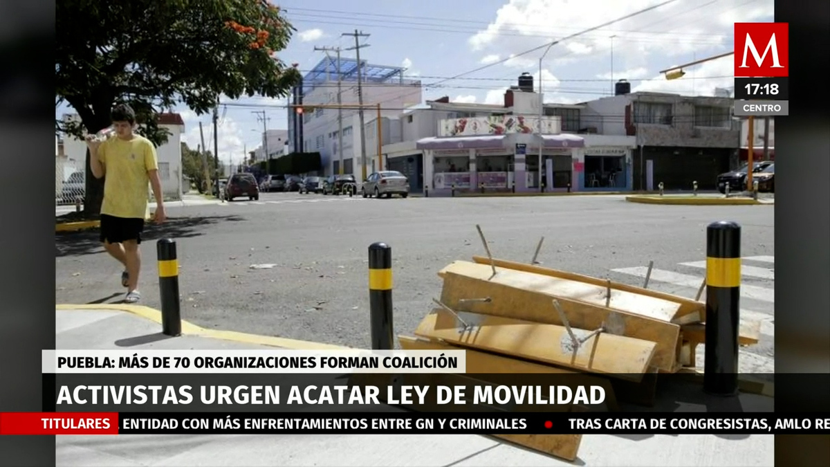 Urge acatar la Ley de Movilidad para tener calles más humanas; Puebla