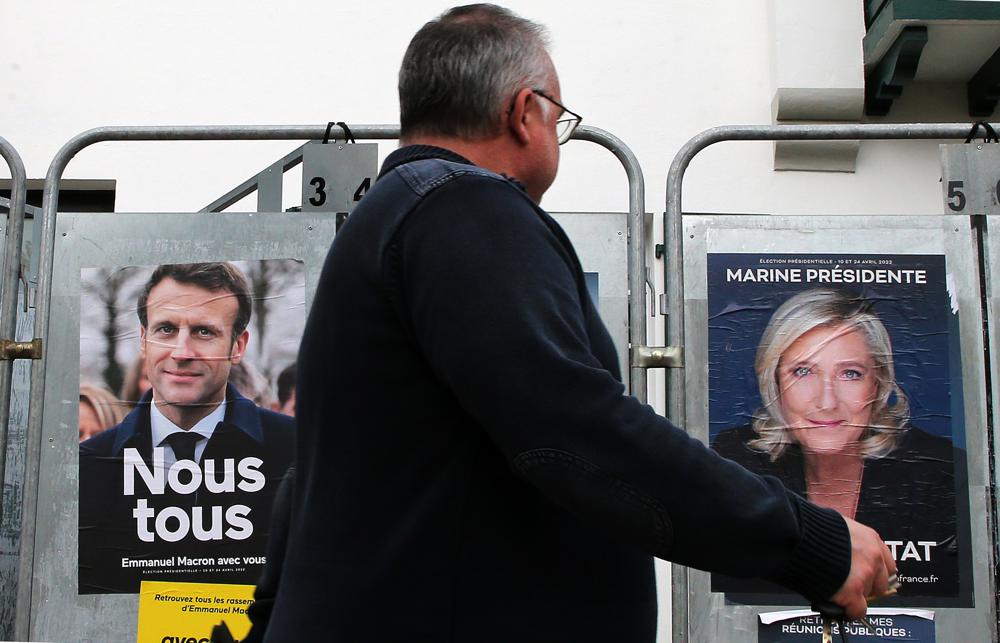 En Francia, una elección que se muerde las uñas mientras el rival de Macron aumenta | AP