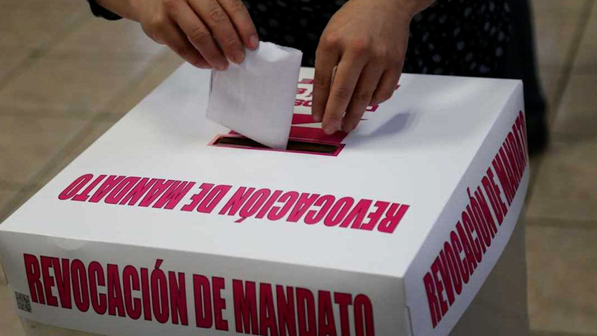 INE seleccionó mil 830 casillas para conteo rápido en revocación