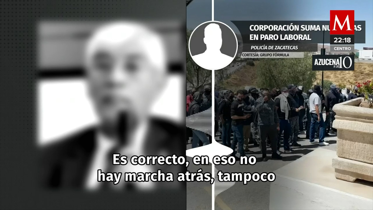 Policías continúan en paro por malas condiciones de trabajo
