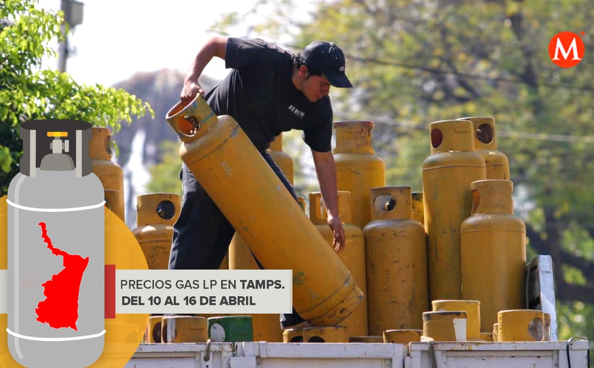 Precio del gas LP en Tamaulipas