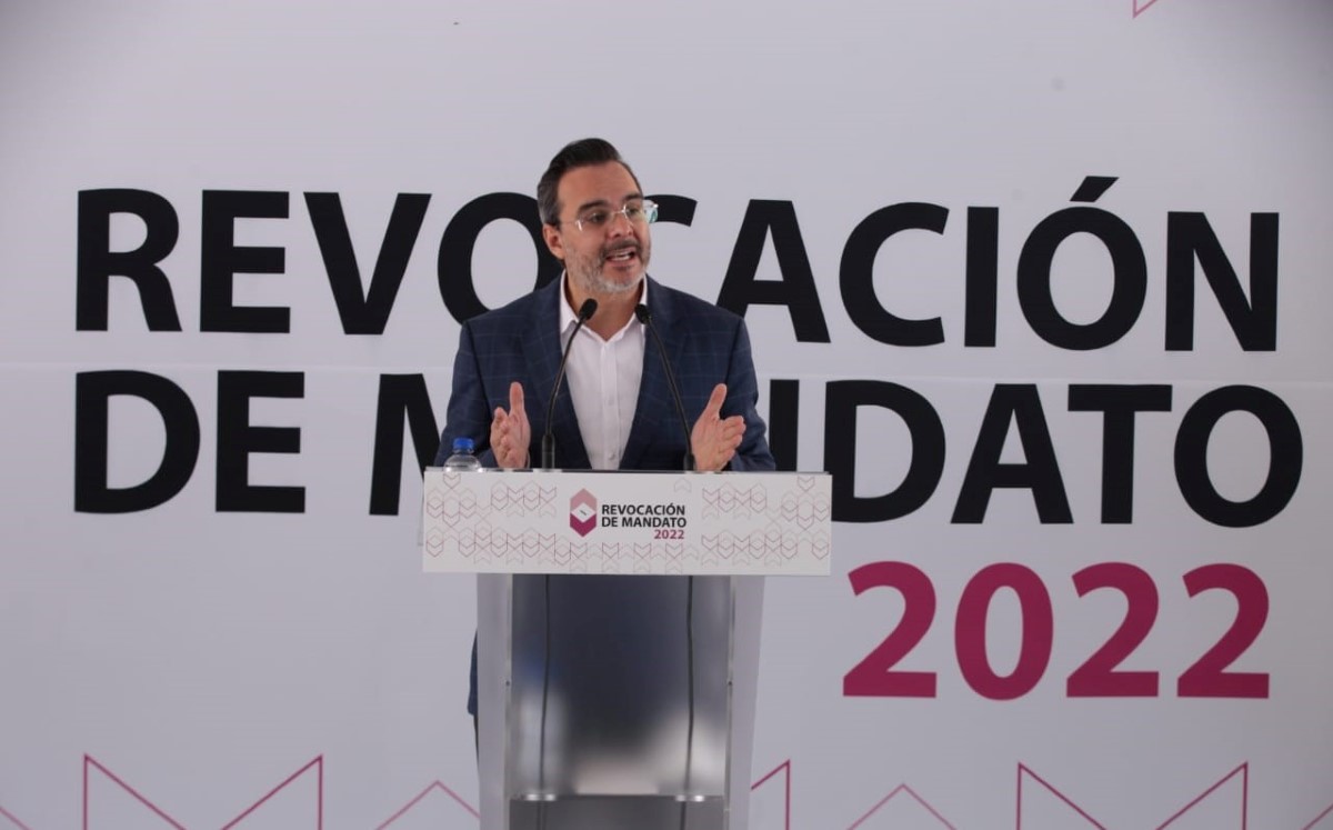 Roberto Heycher Cardiel, director ejecutivo de Capacitación Electoral y Educación Cívica del INE. |  Jesús Quintanar