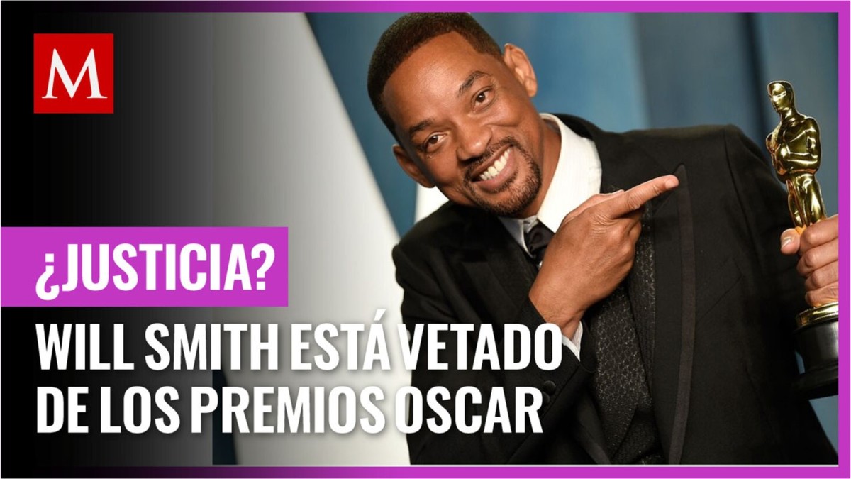 Will Smith tiene prohibido asistir a los Oscar por 10 años: Academia