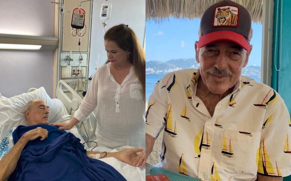 Andrés García fue hospitalizado (Instagram).