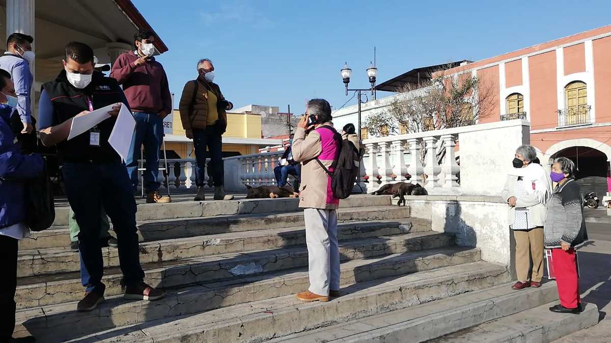 Casilla ubicada en Plaza Independencia ( Elizabeth Hernández)
