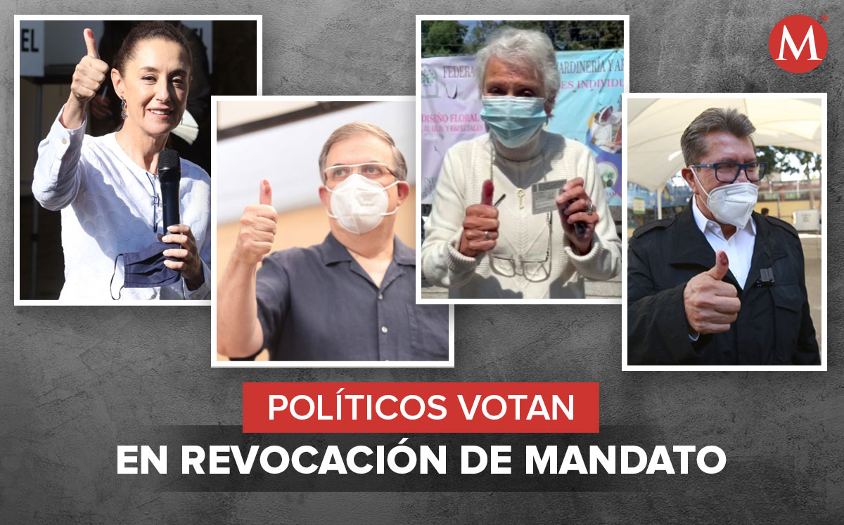 Los ciudadanos, incluidos funcionarios públicos y políticos, tienen derecho a emitir su voto en la revocación de mandato. Foto: Octavio Hoyos