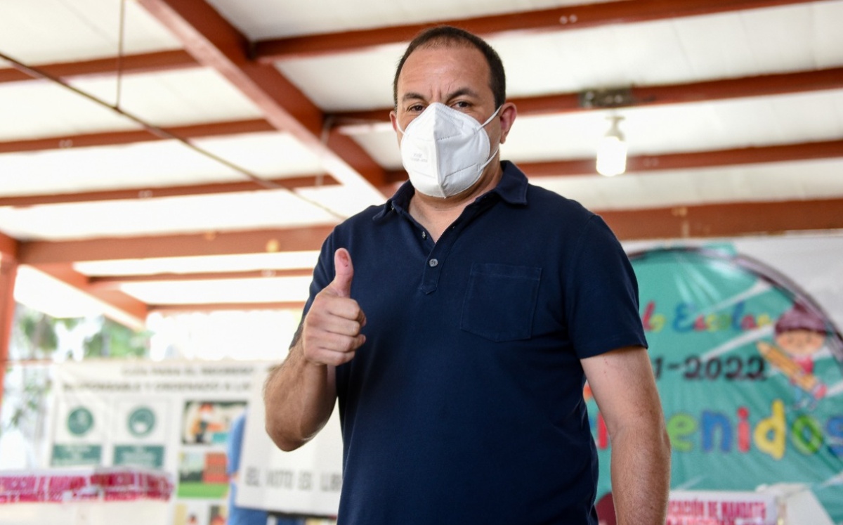 Cuauhtémoc Blanco, gobernador de Morelos. Foto: Especial