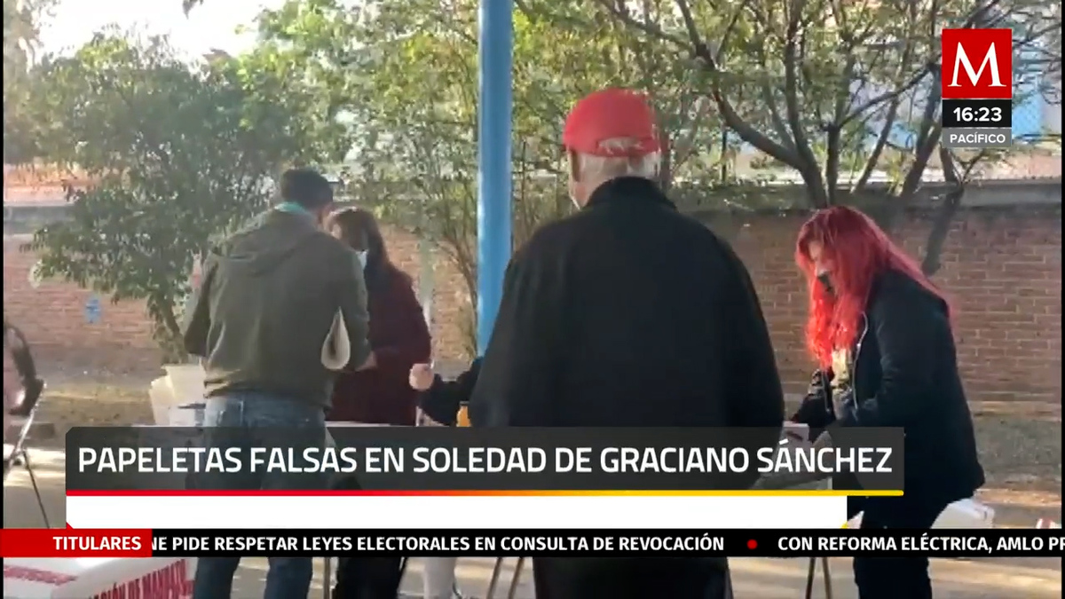 Detectan papeletas falsas en San Luis Potosí