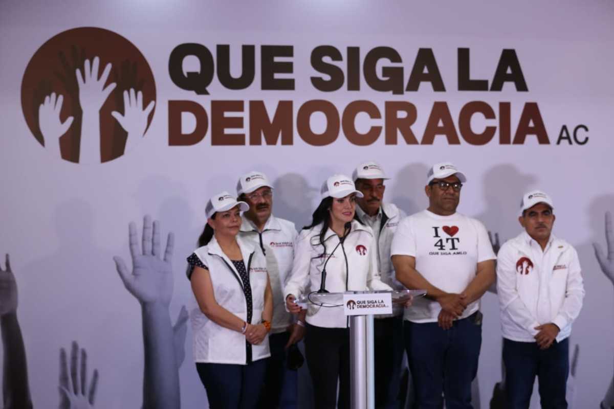 Gabriela Jiménez, de "Que Siga la Democracia". | Octavio Hoyos