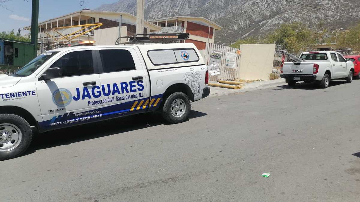 Jaguares de Protección Civil atendió el reporte. Foto: Especial