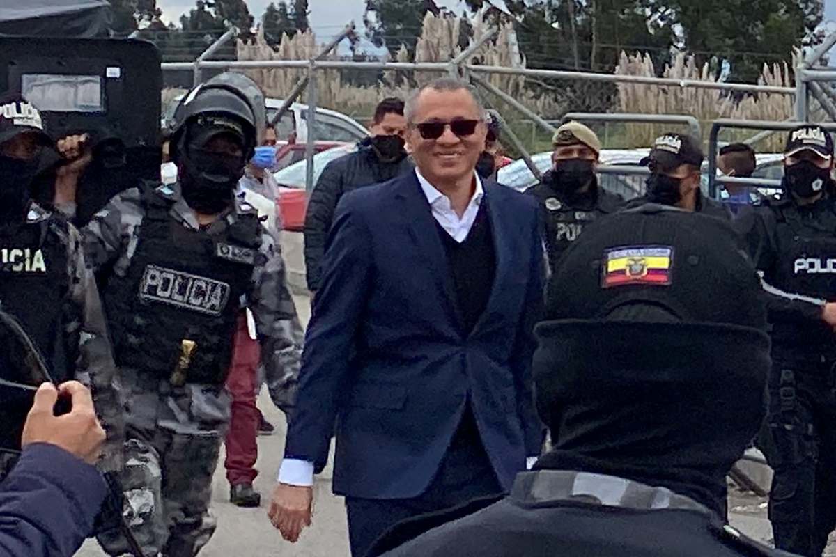 A Jorge Glas le dan libertad condicional en Ecuador (AFP)