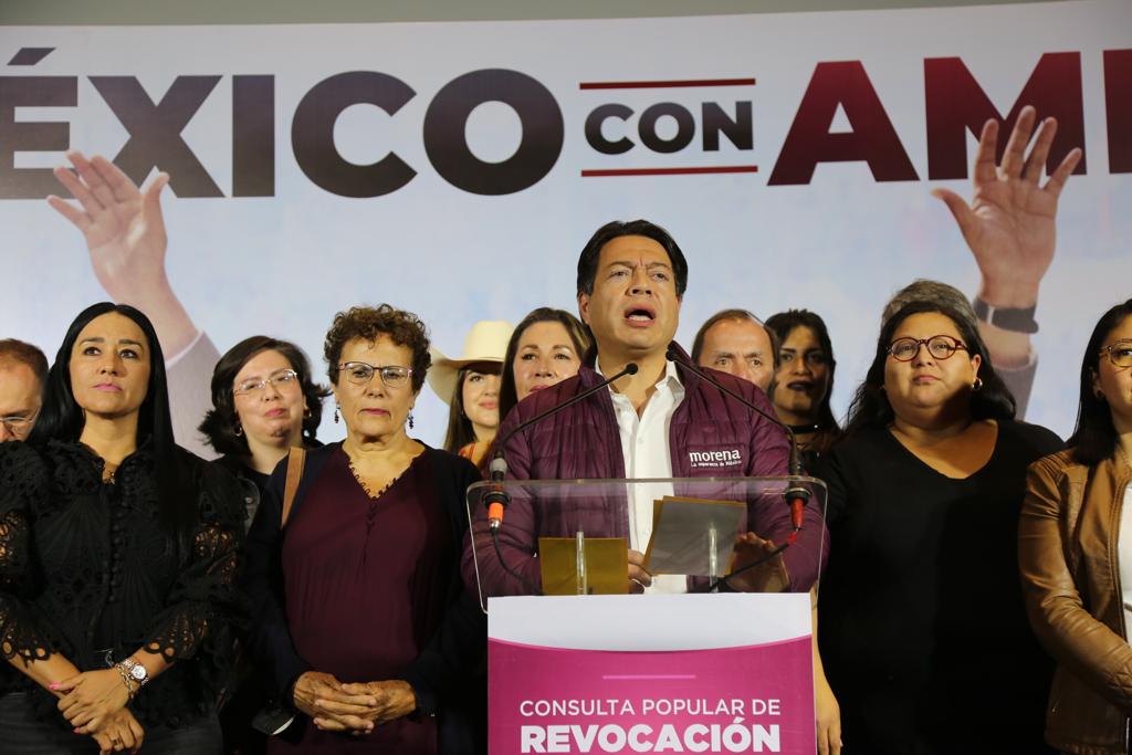 Mario Delgado fue cuestionado sobre el "acarreo" de personas para ir a votar