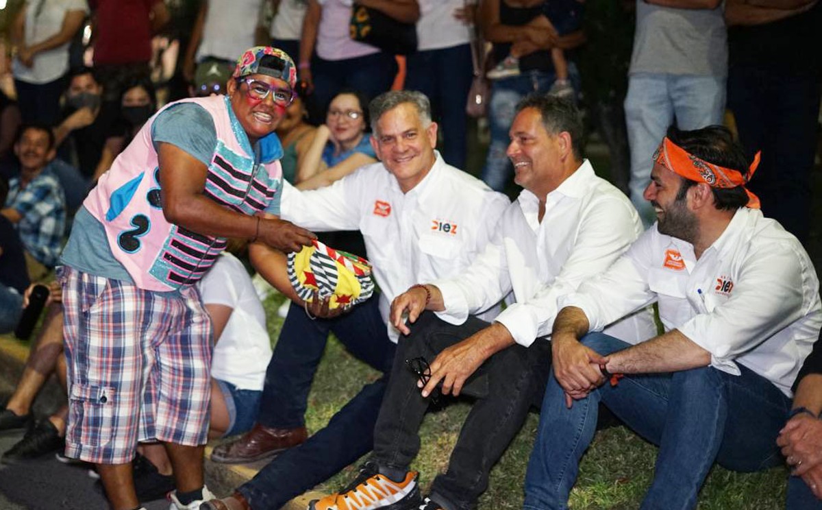 Arturo Díez Gutiérrez recorrió el espacio Libre 17 en Ciudad Victoria.