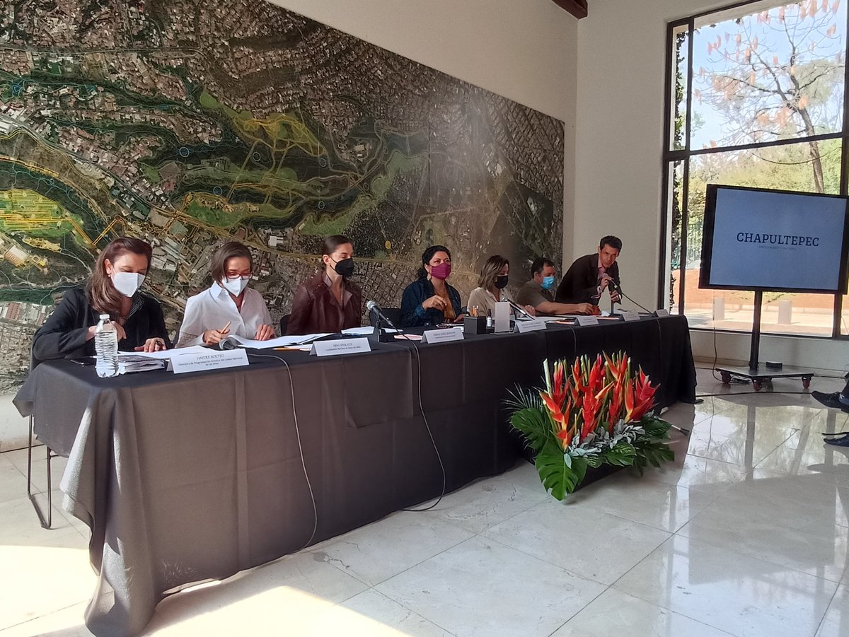Estuvieron presentes Alejandra Frausto, Marina Núñez, Mariana Aymerich, Antonio Zúñiga, Haydeé Boetto y Nina Serratos. (Foto: @cultura_mx)