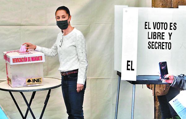 La jefa de Gobierno consideró que fue una “fiesta democrática”. Ariel Ojeda