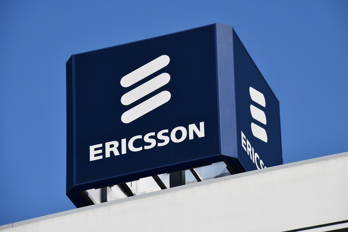 Logo del gigante sueco de las telecomunicaciones Ericsson. (Foto: Shutterstock)