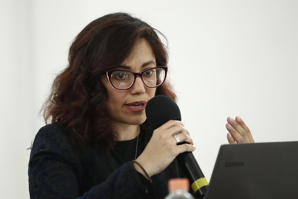 Alicia Quiñones, coordinadora de Programas para América de PEN Internacional. (Foto:  José Méndez | EFE)