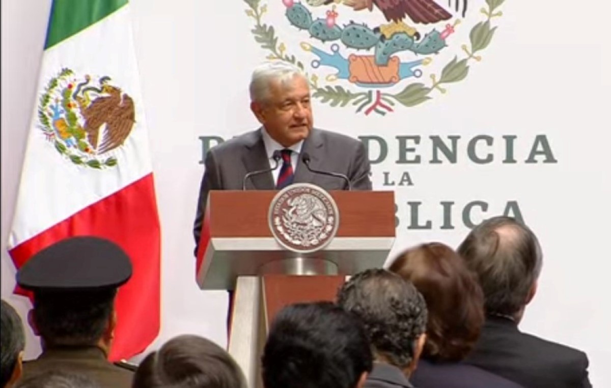 AMLO dijo que lo más significativo del 2022 ha sido la baja en casos covid-. | Especial