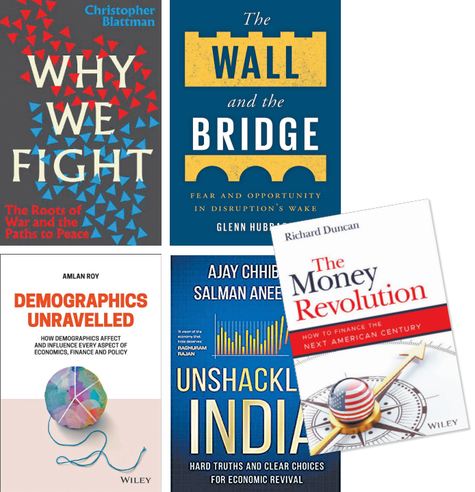 Las portadas de los ejemplares recomendados sobre contenidos de coyuntura. Especial