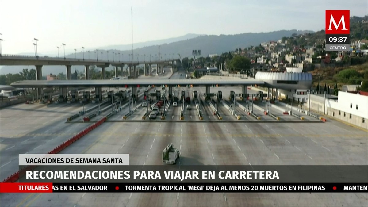 Recomendaciones para viajes en carretera en Semana Santa