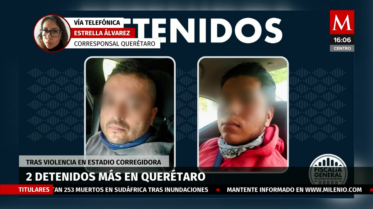 Dos detenidos más de la agresión en el Estadio Corregidora