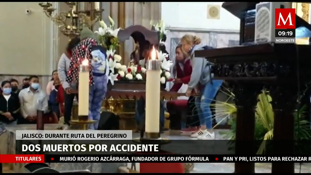 Dos personas mueren por accidente durante ruta del peregrino