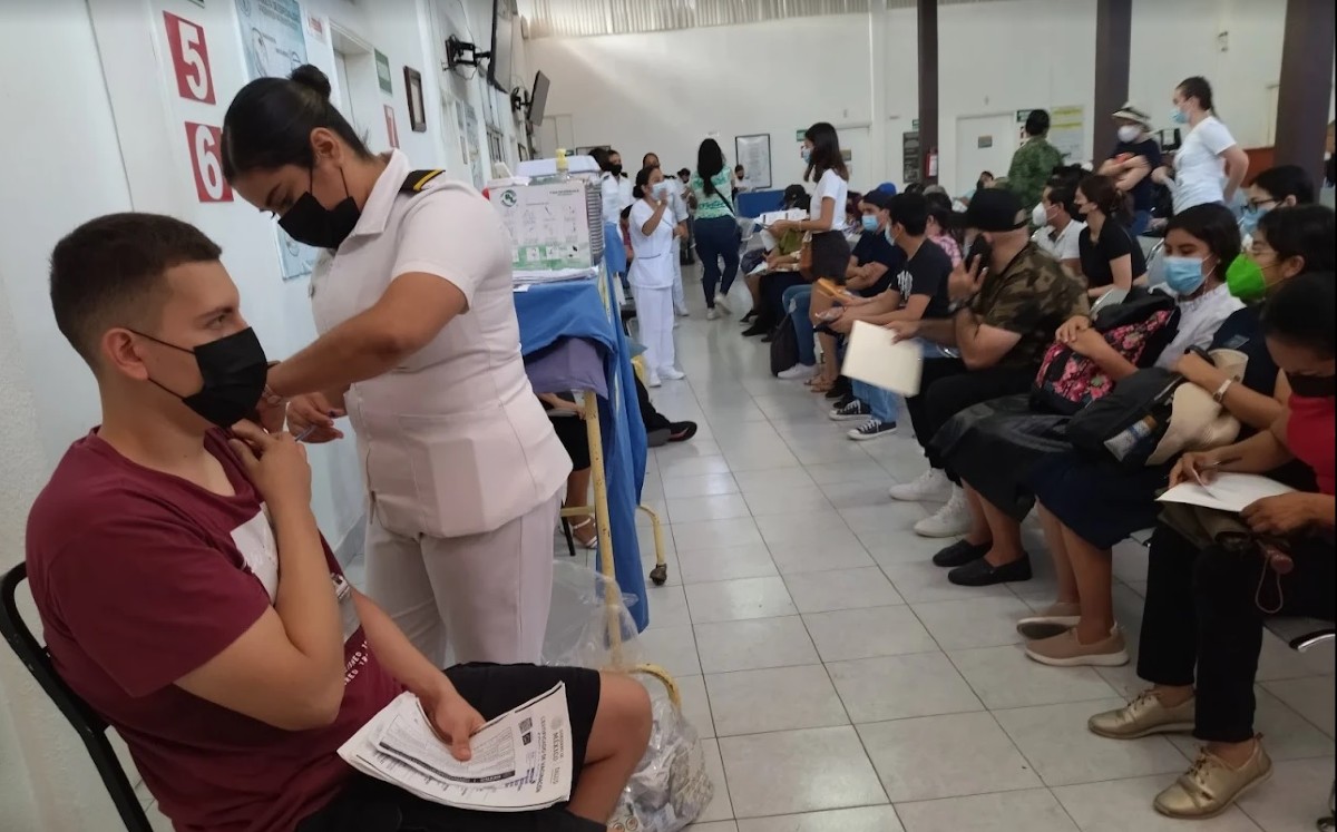 Sin segunda dosis la mitad de vacunados en hospital Militar de Tampico