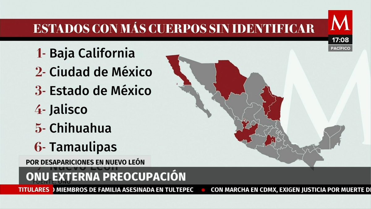 Preocupa a ONU panorama de las desapariciones en NL